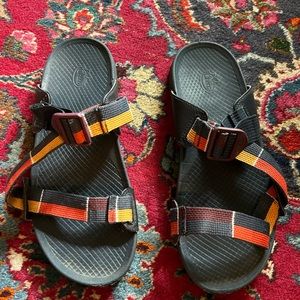 Custom Boho Ethnic Chacos Outdoor Waterproof Hiking Sport Sandals 39 9 8.5